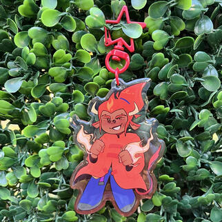 Red Son Keychain