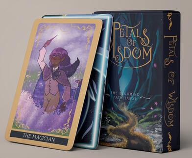 Petals of Wisdom Tarot Card Deck
