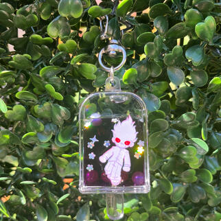Mob ???% Popsicle Keychain