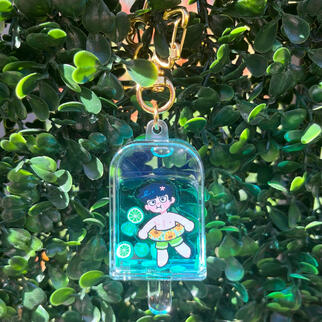 Mob Beach Day Popsicle Keychain