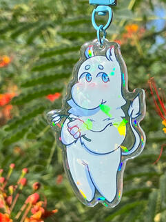 Moomintroll Keychain