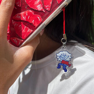Winter King Phone Charm