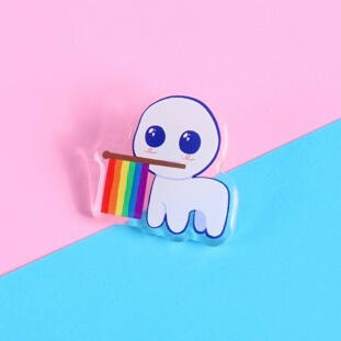 TBH Creature Pride Pin